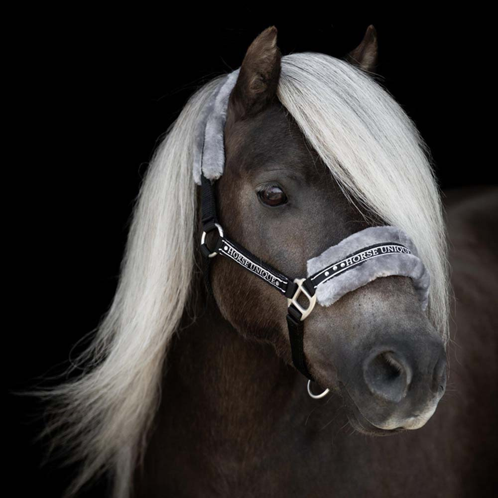 Grimma med Ludd Svart/Grå