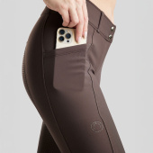 Ridbyxor MoZida Refined Crystals Full Grip Brun Ridbyxor MoZida Refined Crystals Full Grip Brun