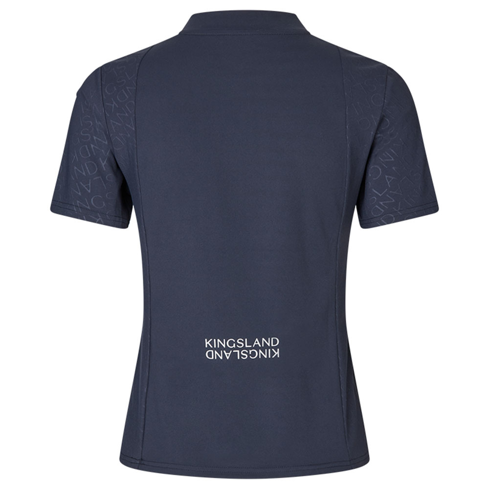 T-shirt KLNima 1/4 Zip Marinblå