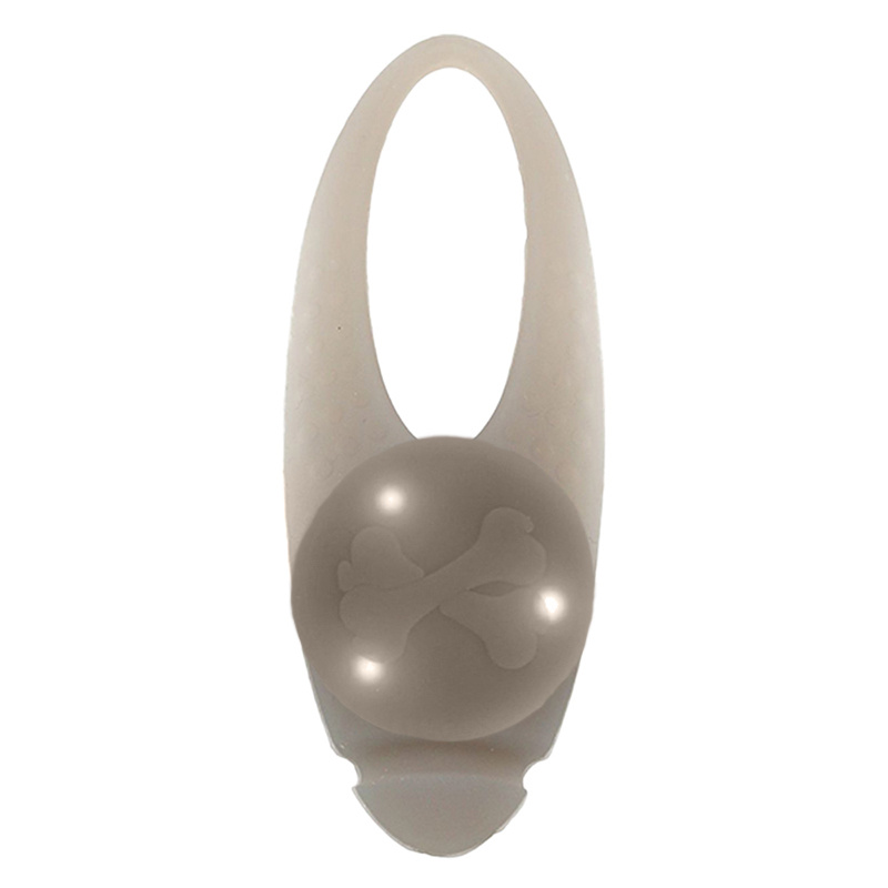 Blinklampa Basic Silikon LED Grå