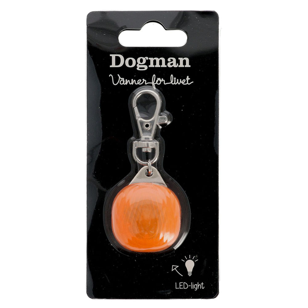 Blinklampa Burger LED Orange