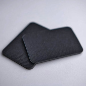 Fästlapp för Ridhjälm Fabric Sticker 2-pack Svart Fästlapp för Ridhjälm Fabric Sticker 2-pack Svart