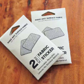 Fästlapp för Ridhjälm Fabric Sticker 2-pack Svart Fästlapp för Ridhjälm Fabric Sticker 2-pack Svart