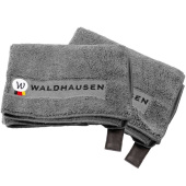 Microfiberhandduk Soft 2-pack Grå Microfiberhandduk Soft 2-pack Grå