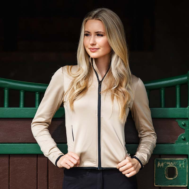 Träningströja KLMiley Beige