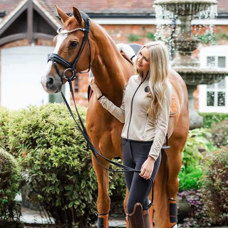 Träningströja KLMiley Beige