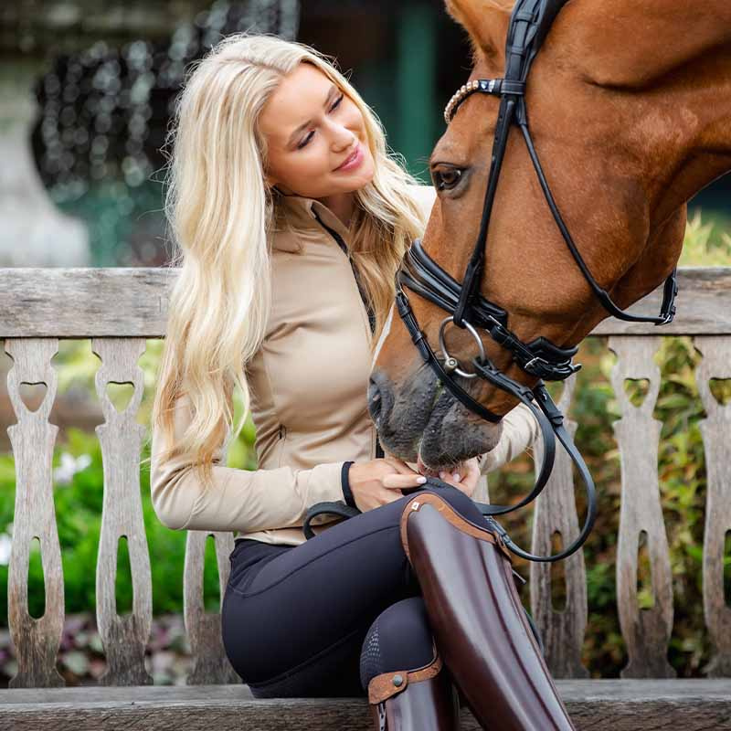 Träningströja KLMiley Beige