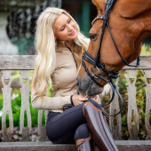 Träningströja KLMiley Beige Träningströja KLMiley Beige