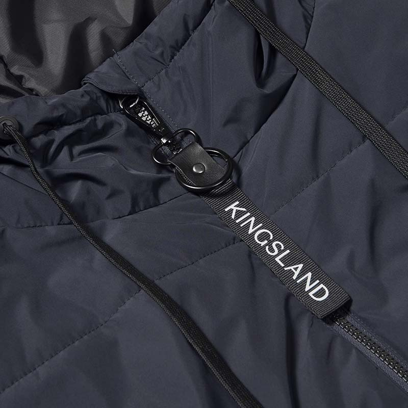 Ridkappa KLMarley Unisex Overcoat Marinblå