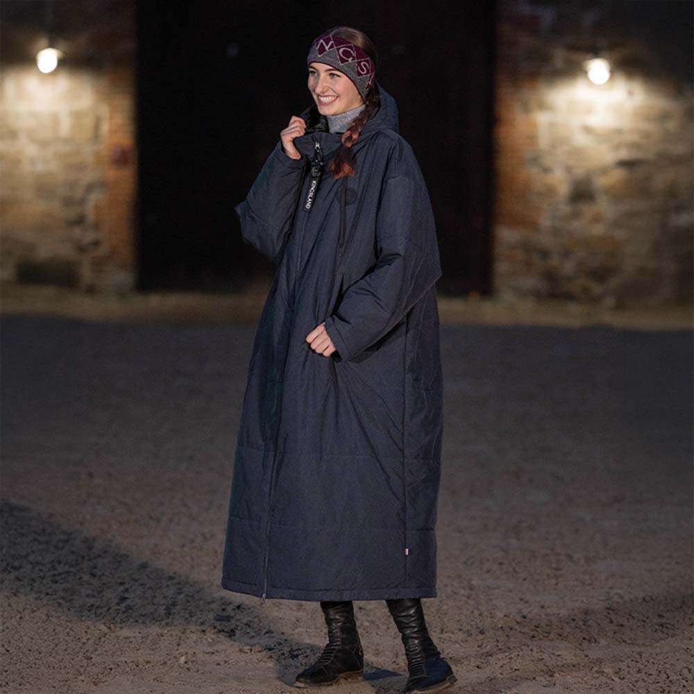 Ridkappa KLMarley Unisex Overcoat Marinblå
