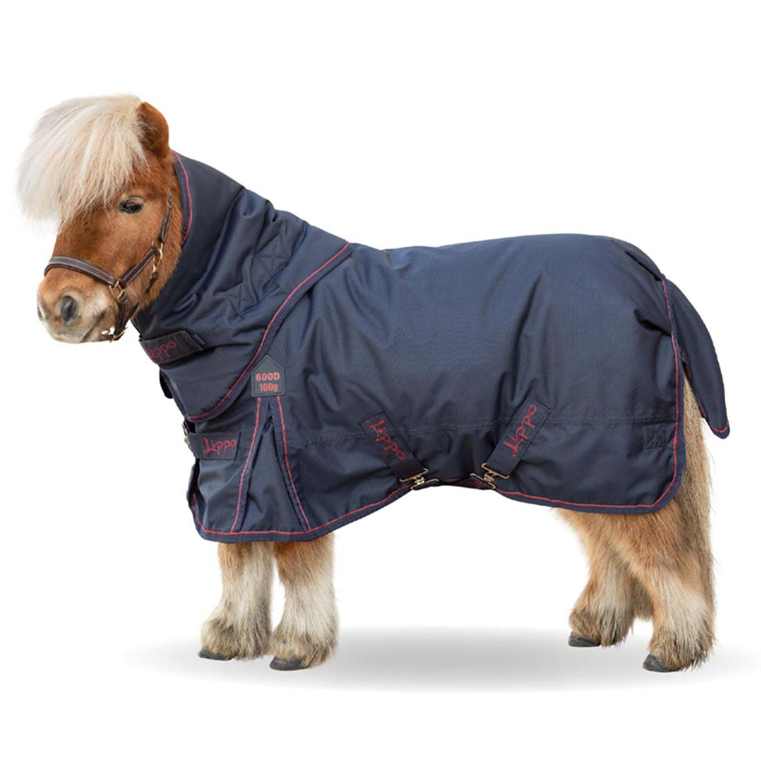 Utetäcke Basic Plus 600D 100g Marinblå