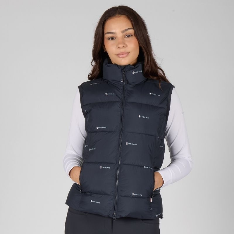 Ridväst Classic Insulated Marinblå