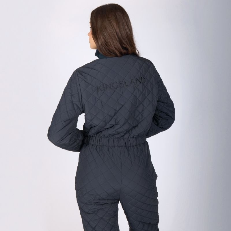 Overall Classic Quilted Onepiece Marinblå