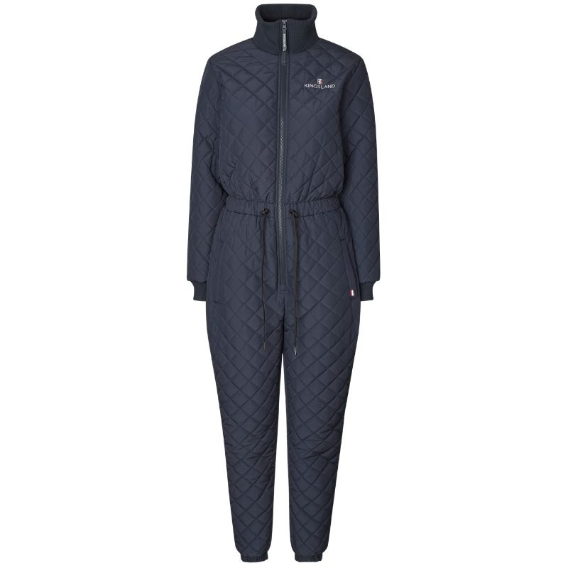 Overall Classic Quilted Onepiece Marinblå