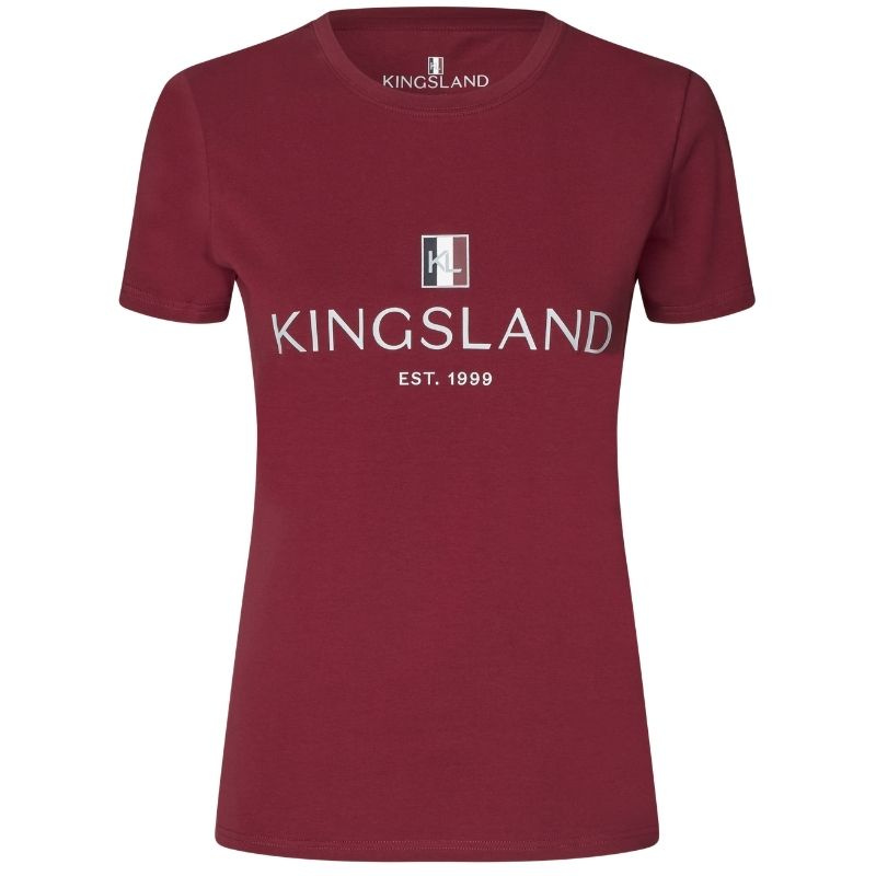 T-shirt Classic Logo Vinröd