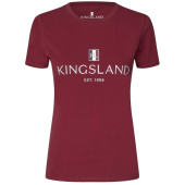 T-shirt Classic Logo Vinröd T-shirt Classic Logo Vinröd