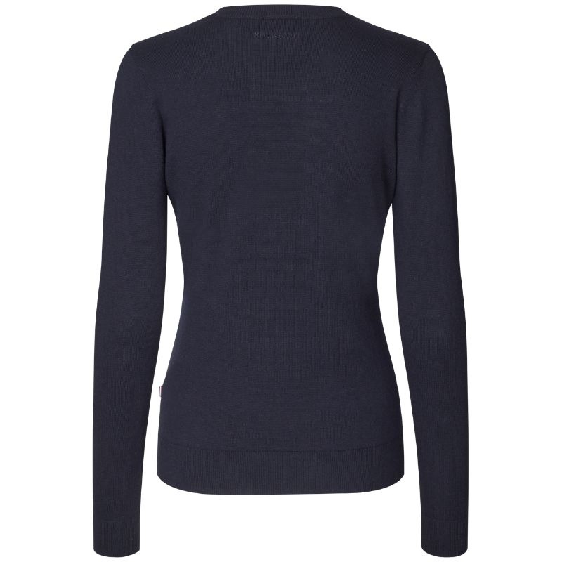 Ridtröja Classic O-Neck Pullover Marinblå