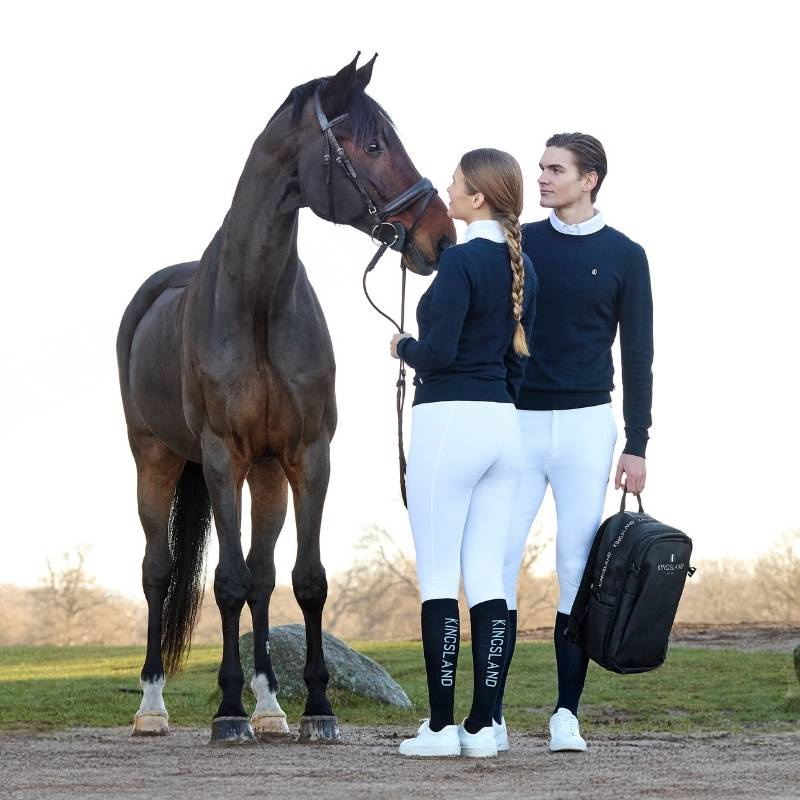 Ridstrumpor Classic Unisex Logo 2-pack Marinblå