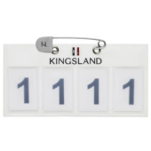 Nummerlapp Classic 4-Pocket 2-pack Vit Nummerlapp Classic 4-Pocket 2-pack Vit