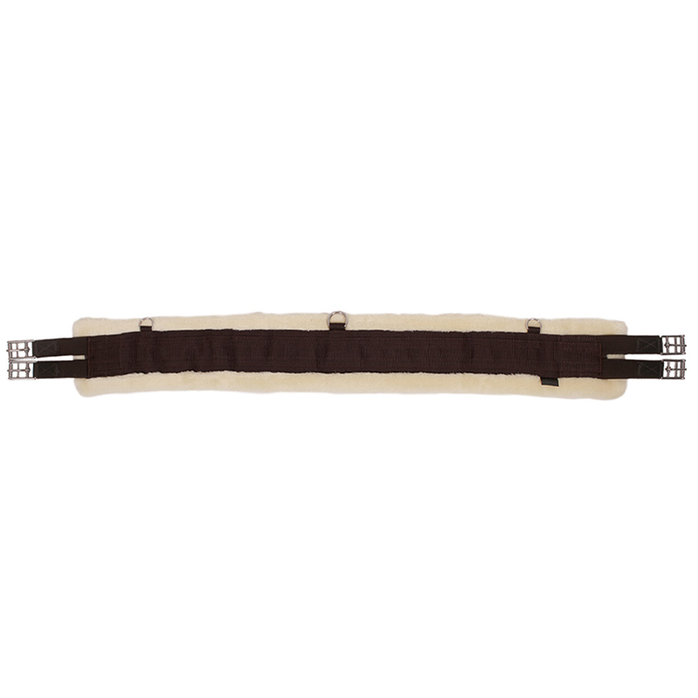 Sadelgjord Ontario Fauxfur Brun