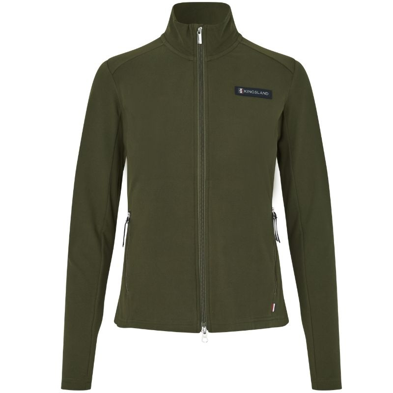 Fleecejacka Classic Mens Polar Grön