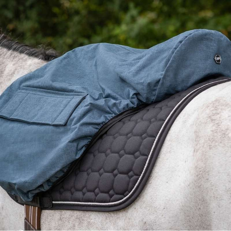 Sadelöverdrag Water Repellent Blå