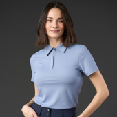 Ridtopp Nash 1/4 Zip Ljusblå Ridtopp Nash 1/4 Zip Ljusblå