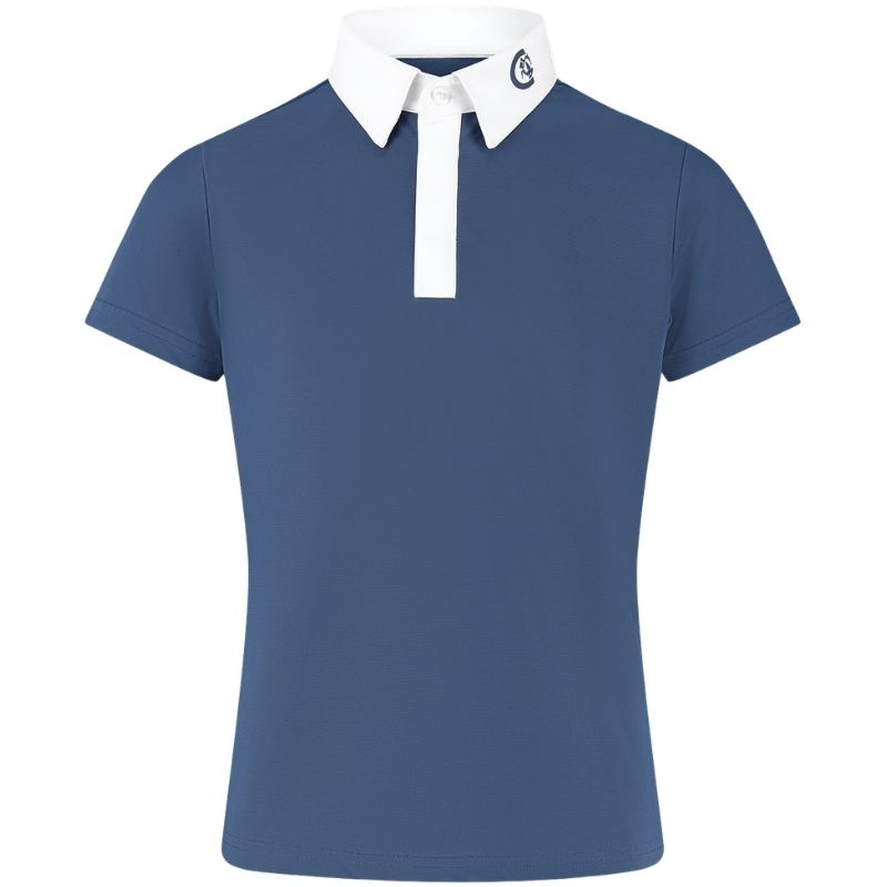 Tävlingsskjorta Barn/Junior Boy Osaka Short Sleeve Blå