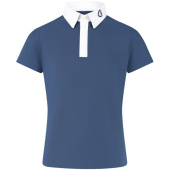 Tävlingsskjorta Barn/Junior Boy Osaka Short Sleeve Blå Tävlingsskjorta Barn/Junior Boy Osaka Short Sleeve Blå