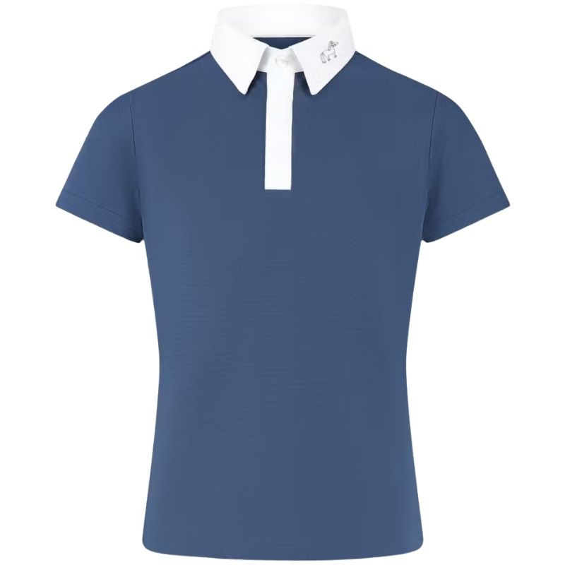 Tävlingsskjorta Barn/Junior Boy Osaka Short Sleeve Blå