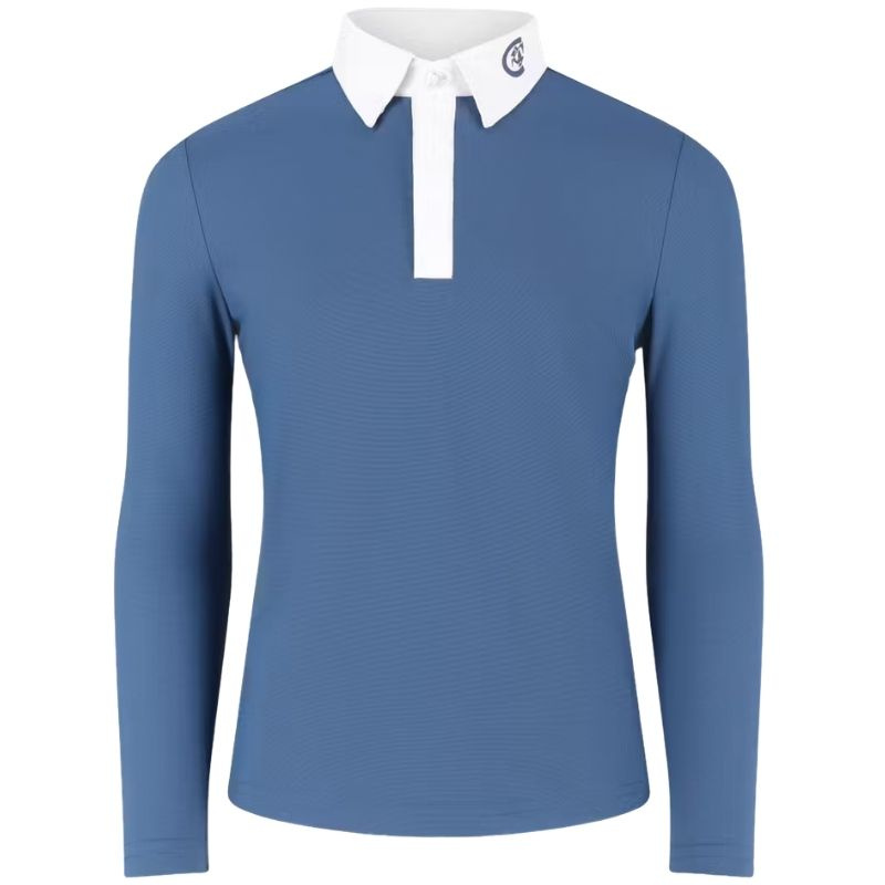 Tävlingsskjorta Barn/Junior Boy Osaka Long Sleeve Blå