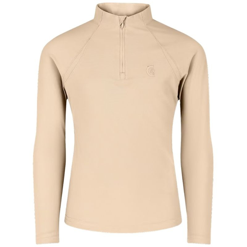 Träningstopp Barn/Junior Girl Madrid Long Sleeve Beige