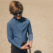 Träningstopp Barn/Junior Boy Barcelona Long Sleeve Blå Träningstopp Barn/Junior Boy Barcelona Long Sleeve Blå