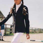 Tävlingskavaj Barn/Junior Girls Paris Marinblå Tävlingskavaj Barn/Junior Girls Paris Marinblå