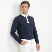 Tävlingsskjorta Herr Classic Long Sleeve Marinblå Tävlingsskjorta Herr Classic Long Sleeve Marinblå