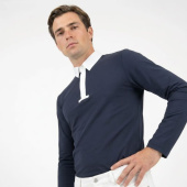 Tävlingsskjorta Herr Classic Long Sleeve Marinblå Tävlingsskjorta Herr Classic Long Sleeve Marinblå