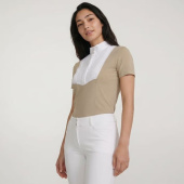 Tävlingstopp Heritage Air Short Sleeve Beige Tävlingstopp Heritage Air Short Sleeve Beige