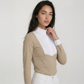 Tävlingstopp Heritage Air Long Sleeve Beige Tävlingstopp Heritage Air Long Sleeve Beige