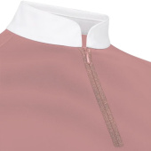 Tävlingstopp Classic Glitter Zipper Long Sleeve Gammelrosa Tävlingstopp Classic Glitter Zipper Long Sleeve Gammelrosa