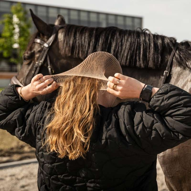 Hårnät Riding Wear 2-pack Ljusbrun