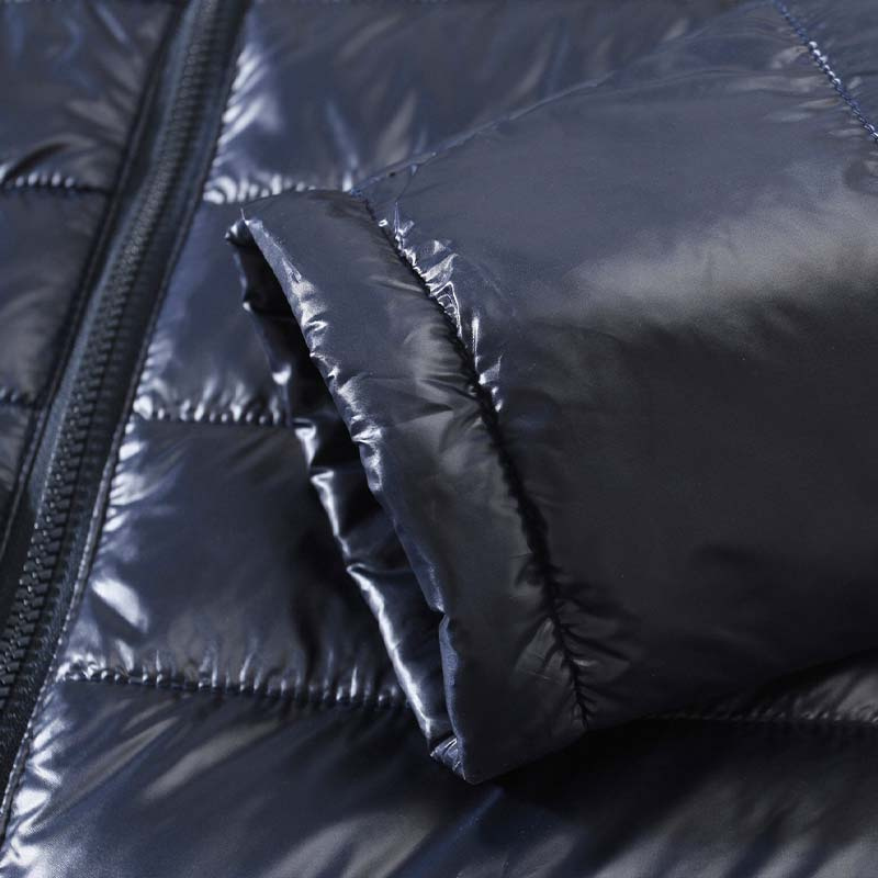 Ridjacka Herr Quilted Marinblå