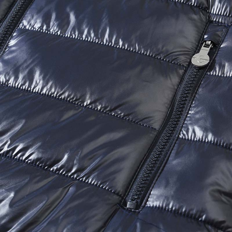 Ridjacka Herr Quilted Marinblå