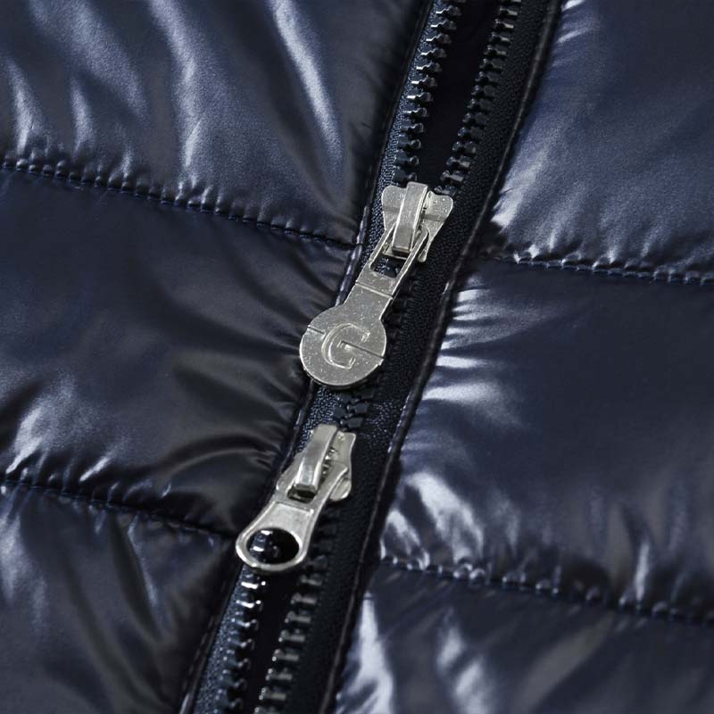 Ridjacka Herr Quilted Marinblå