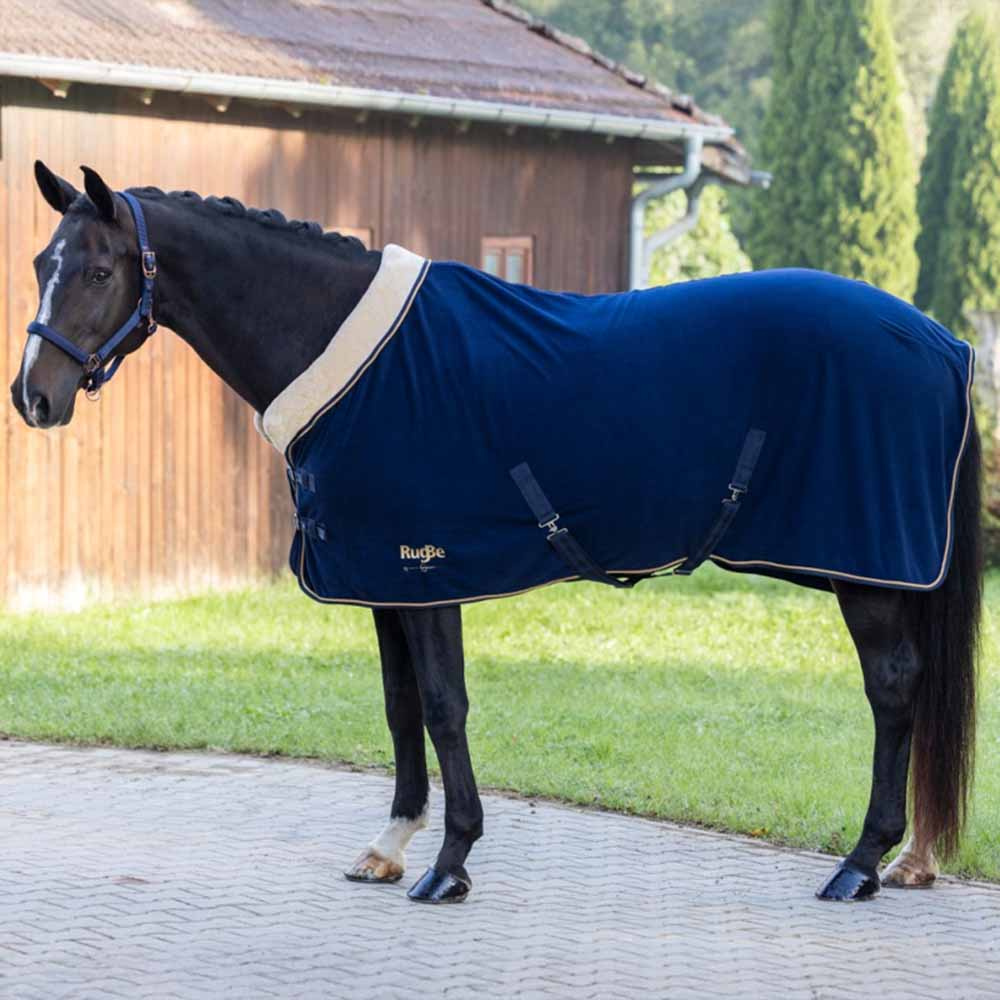 Fleecetäcke RugBe Royal Marinblå