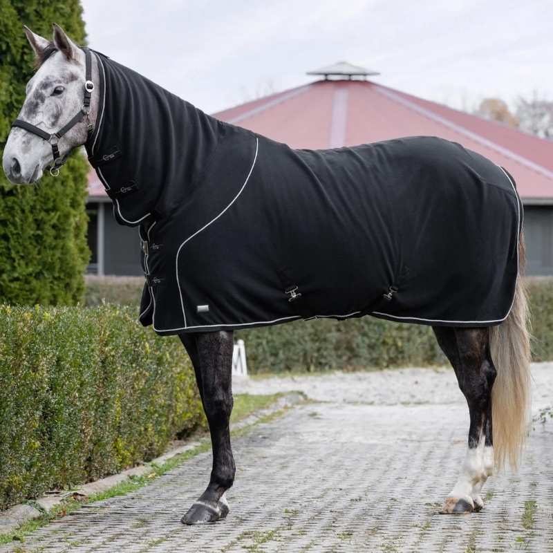 Fleecetäcke med Hals CovallieroTherm Svart