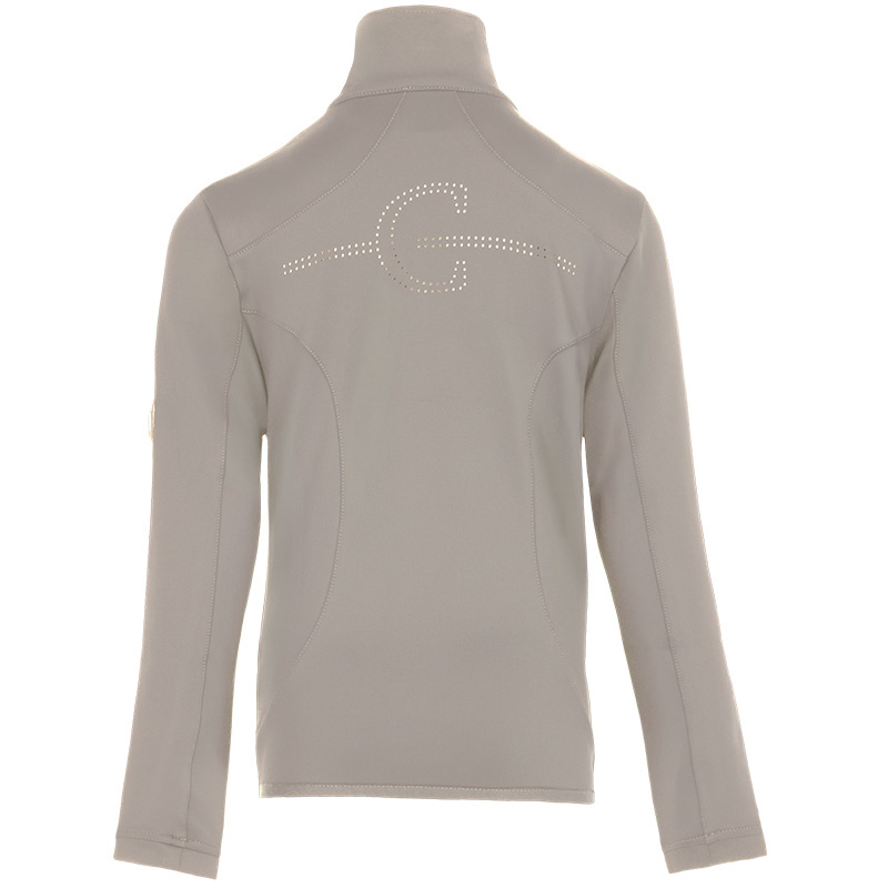 Funktionströja Barn/Junior 2-Ways Zip Beige