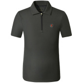 T-shirt Herr Anniversary 1/2 Zip Grå T-shirt Herr Anniversary 1/2 Zip Grå