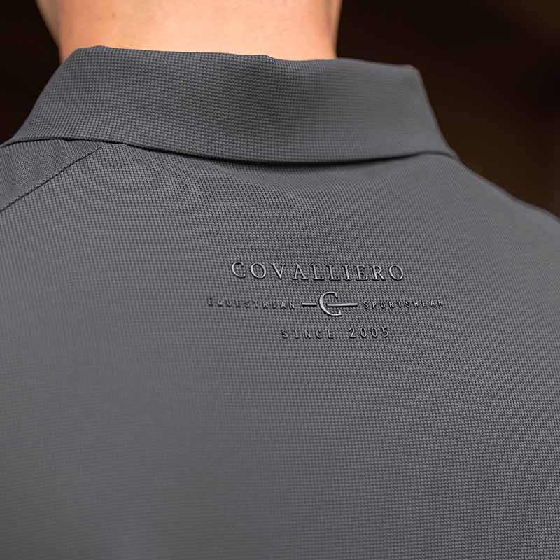 T-shirt Herr Anniversary 1/2 Zip Grå