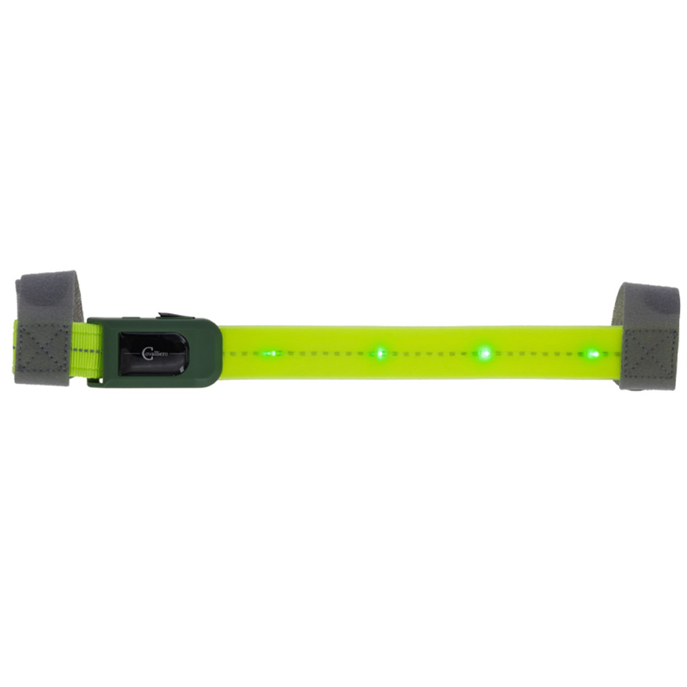 Pannband High-Visibility LED Gul