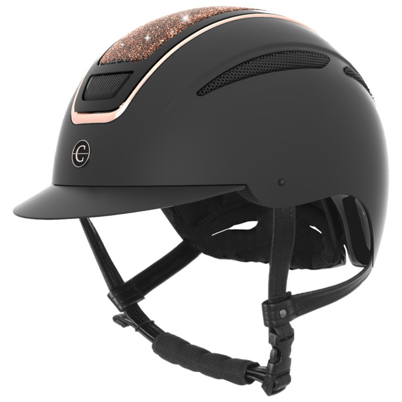 Ridhjälm Elite Rose Gold Svart